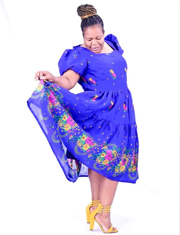 Royal blue Tsonga - Image 2